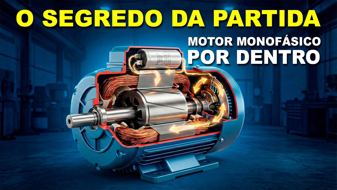 TUDO sobre MOTORES MONOFÁSICOS!!