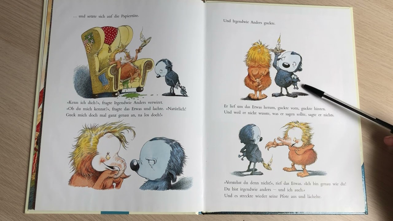 Irgendwie Anders - Kathryn Cave und Chris Riddel - Frau M. liest Bilderbücher