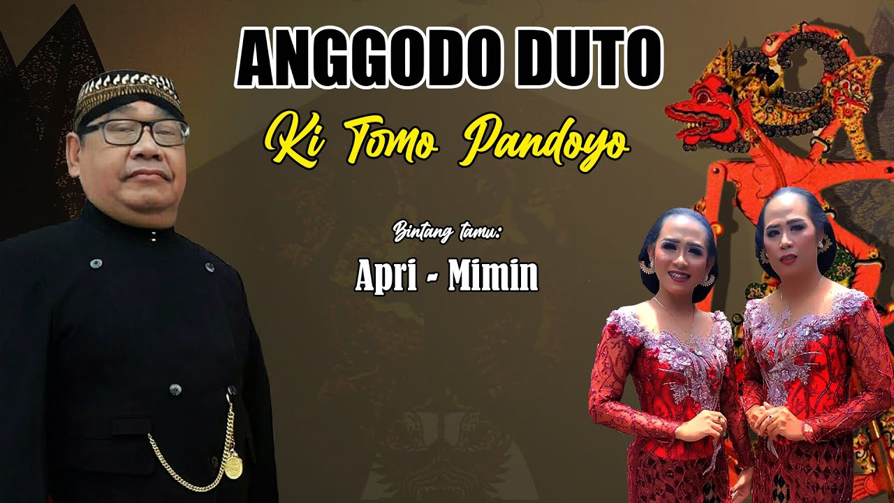 Live Ki Tomo Pandoyo. Lakon Anggodo Duto. Bt. Apri-Mimin - (RECD)