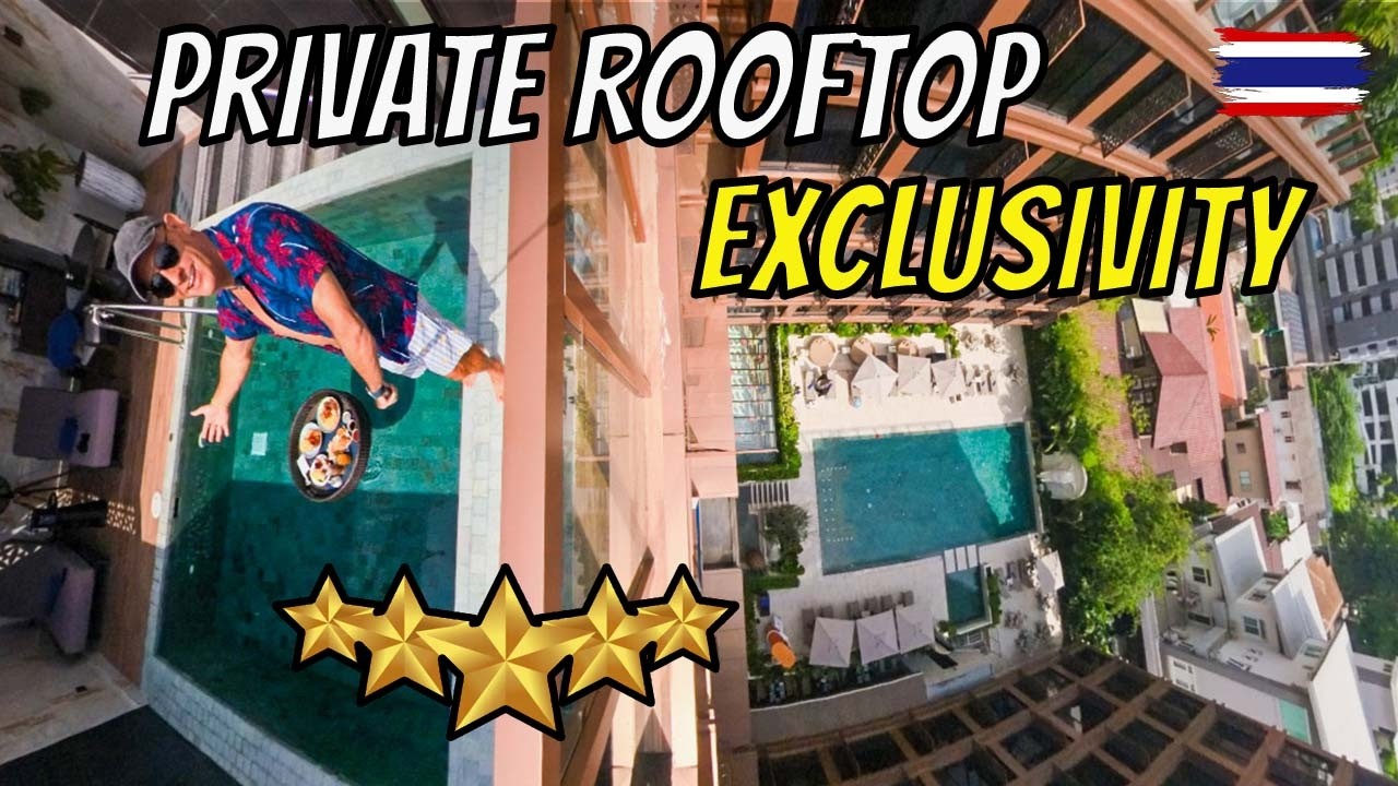 Inside Nysa Hotel's Elegant One Bedroom Rooftop Verandah Pool Suite