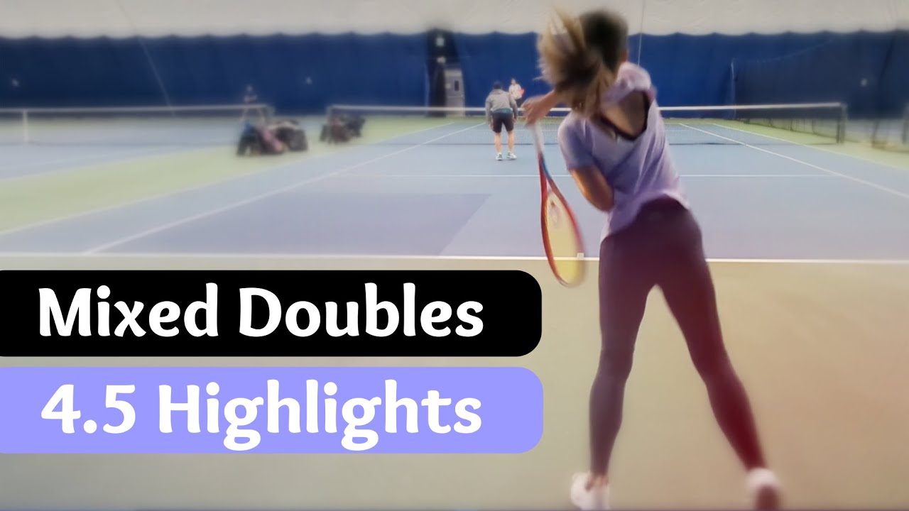 Tennis Mixed Doubles 4.5 Highlights | Eugene/Rika vs Wolf/Lucy