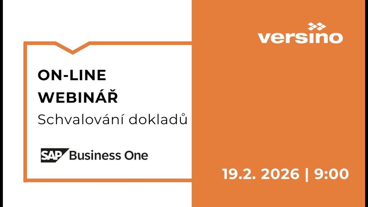 Schvalování dokladů v SAP Business One | Praktický webinář