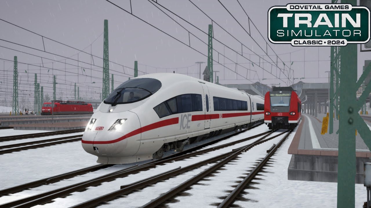 Refreezing the Ice: Mannheim - Karlsruhe [Scenario] | Train Simulator Classic | Gameplay 