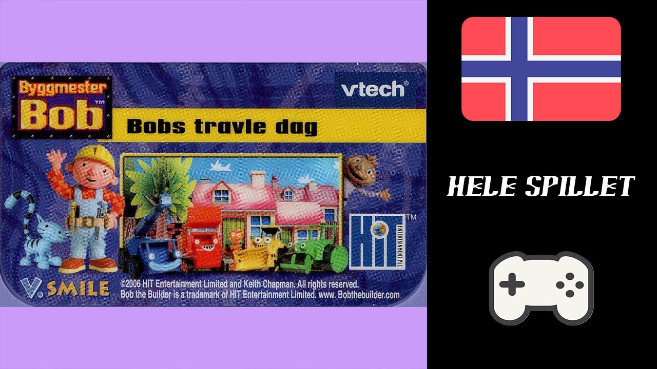 Byggmester Bob: Bobs travle dag (2005) - V.Smile - Norsk tale