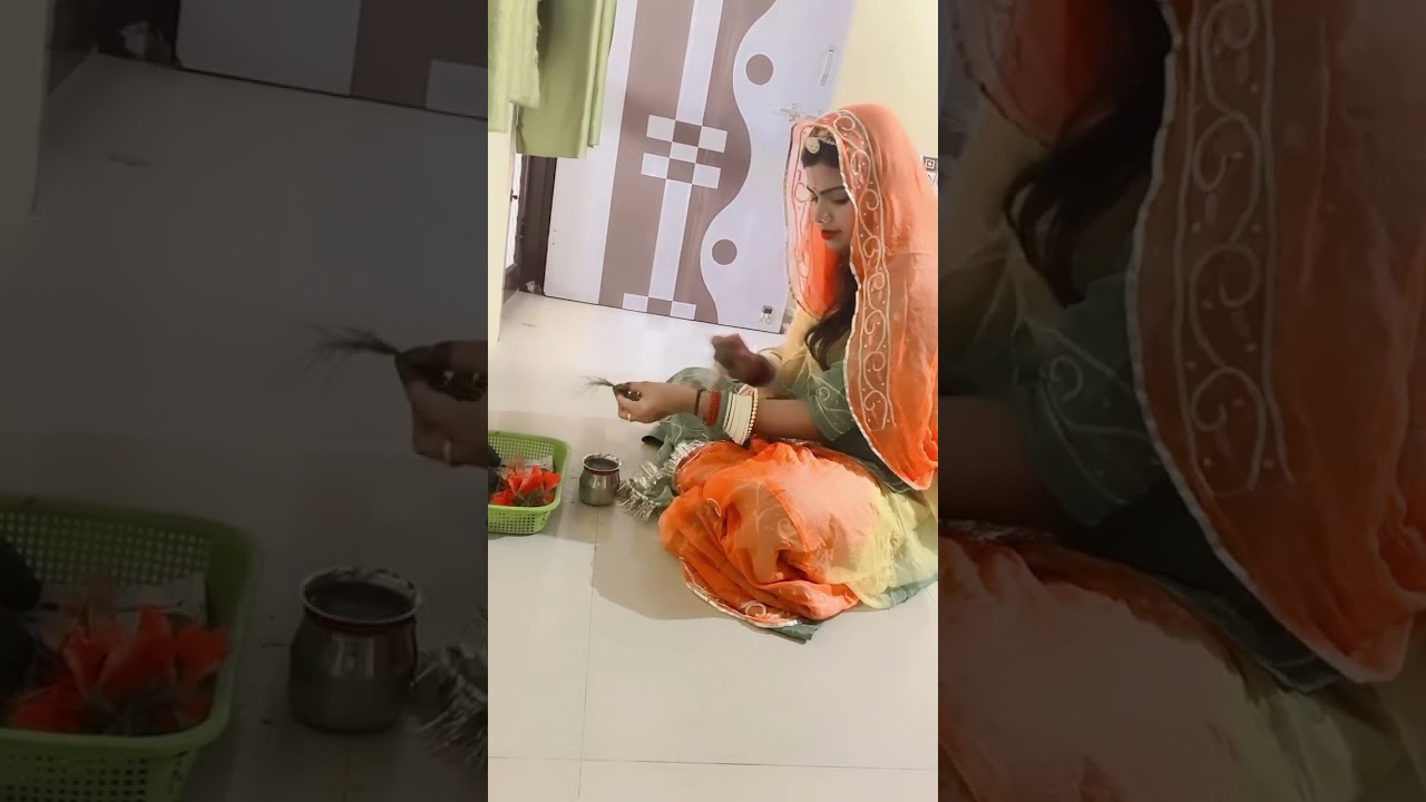 Gangaur puja #rajasthan #baisa #rajput &hearts;️