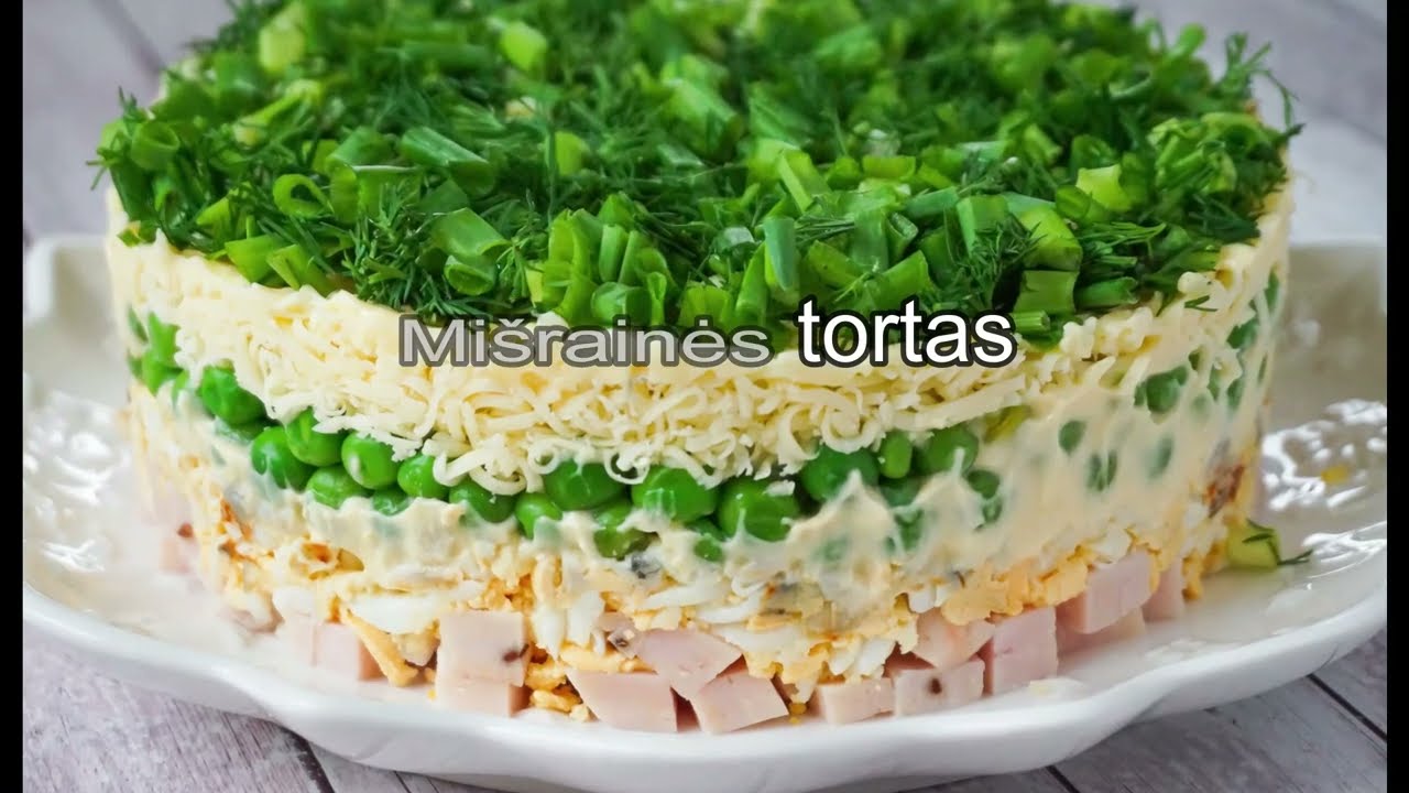 6 рецептов салатных миксов