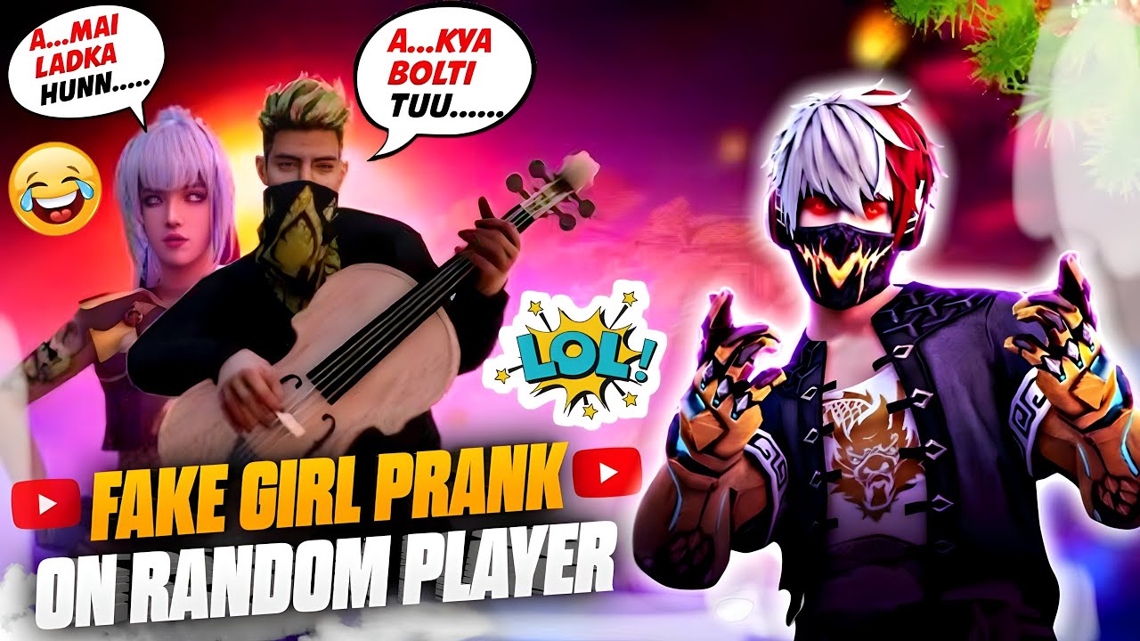 Girl Voice Prank On Random Freefire || Prank Gone funny 🤣 || Garena Freefire ❤️