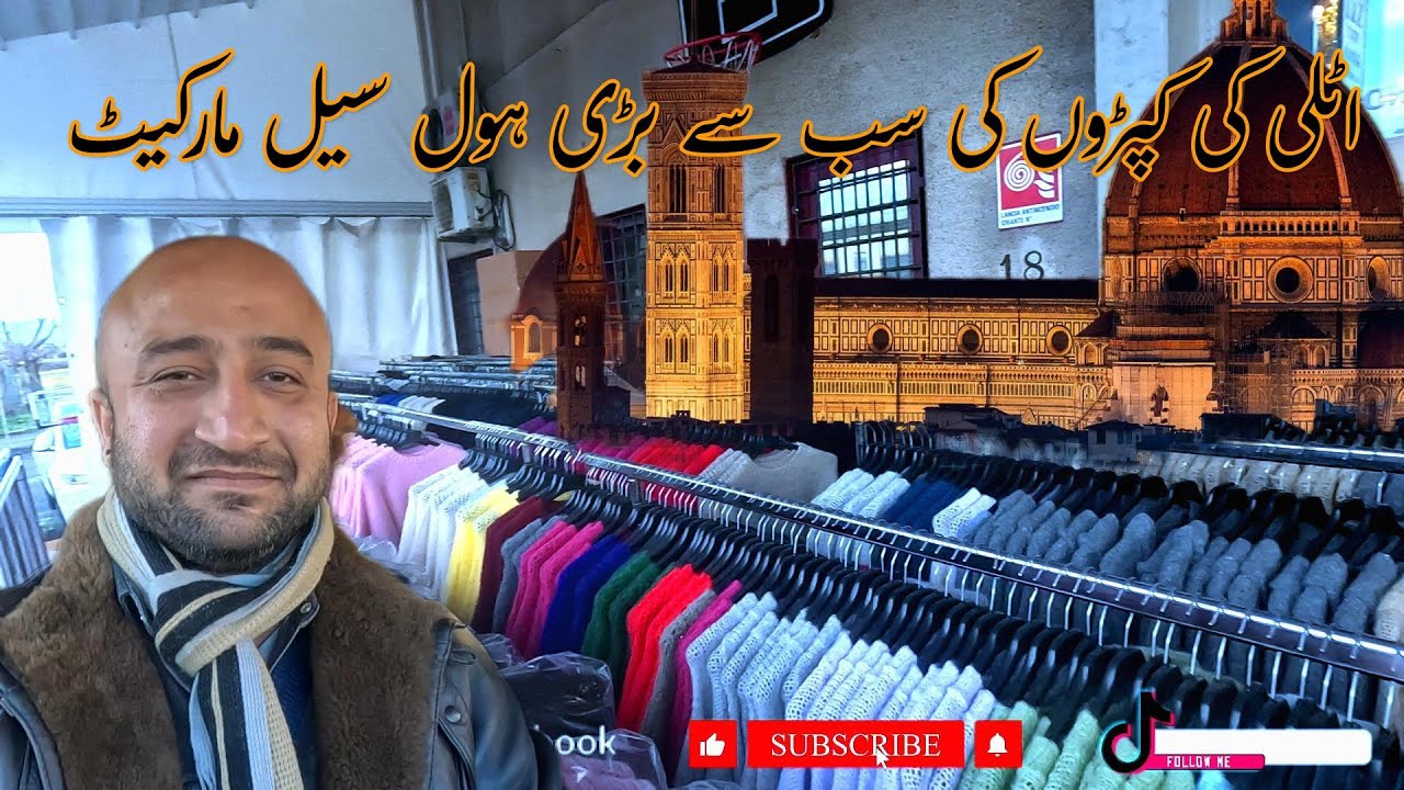 Biggest Wholesale Clothes Market Of Italy Florence [ A great Business For New Comers vlog 89
