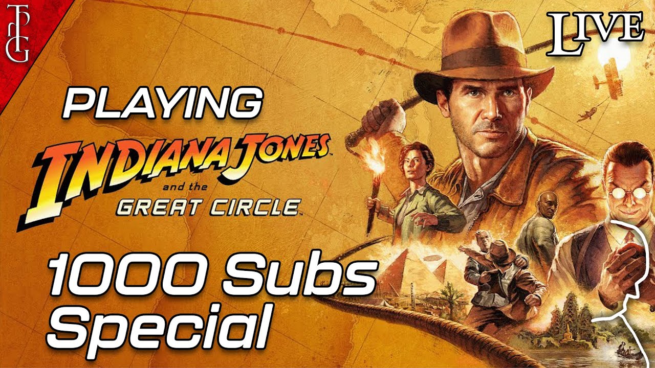 We celebrate 1000 Subscribers on this Channel - Playing Indiana Jones - YouTube.com/TPhGames #3