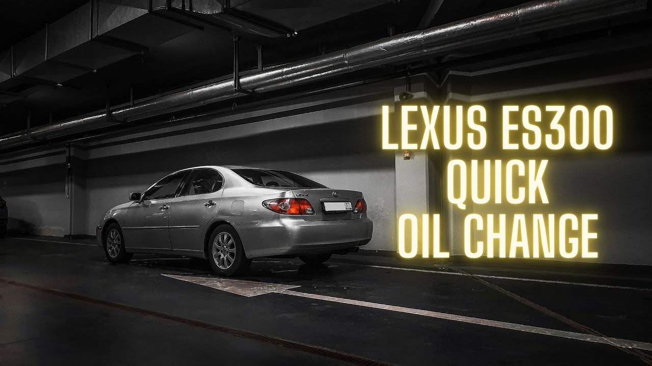 2003 Lexus ES300 Oil Change | Quick DIY