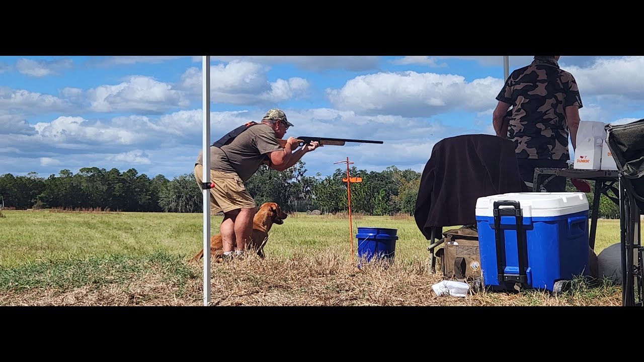 Tru & Kevin Running 2023 Master National - Series 1- Land. Labrador Retriever Hunt Test.
