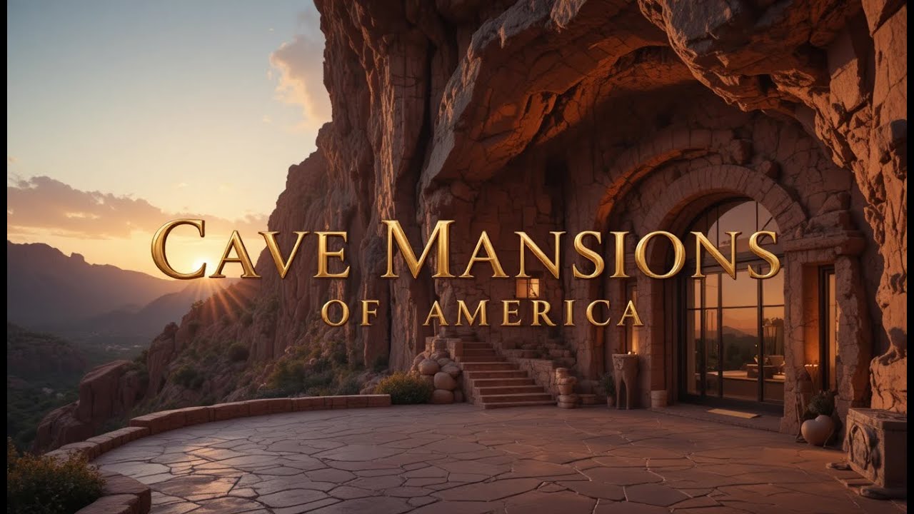 America’s breath taking  Cave Mansions – Luxury Carved from Stone