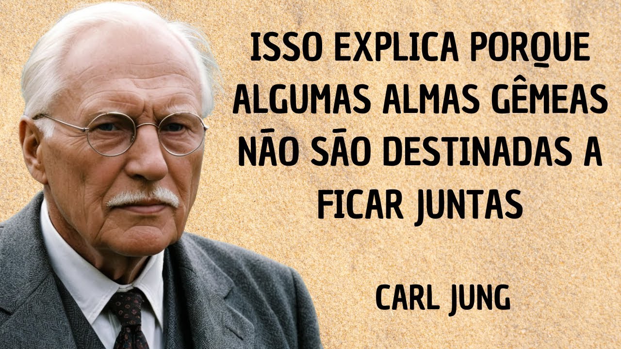 Por que algumas almas gêmeas NÃO FICAM JUNTAS nesta vida | Carl Jung