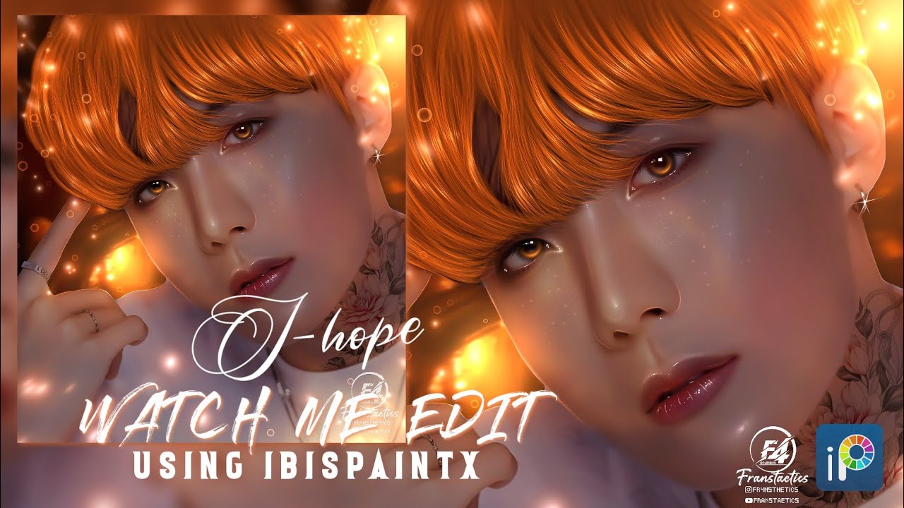 WATCH ME EDIT ft. BTS J-hope | Speed Edit | Ibispaint X | Franstaetics