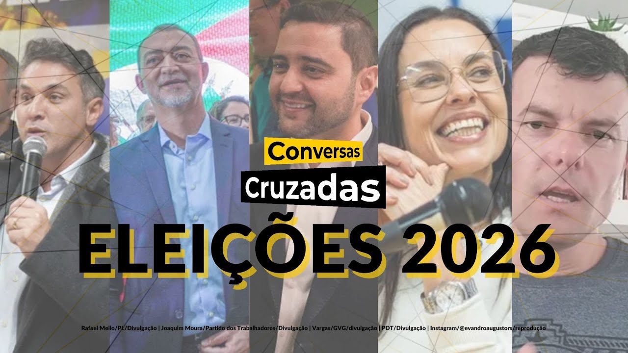 Elei&ccedil;&otilde;es 2026: candidatos, alian&ccedil;as e rumos da disputa no RS | Conversas Cruzadas | 01/12/2025