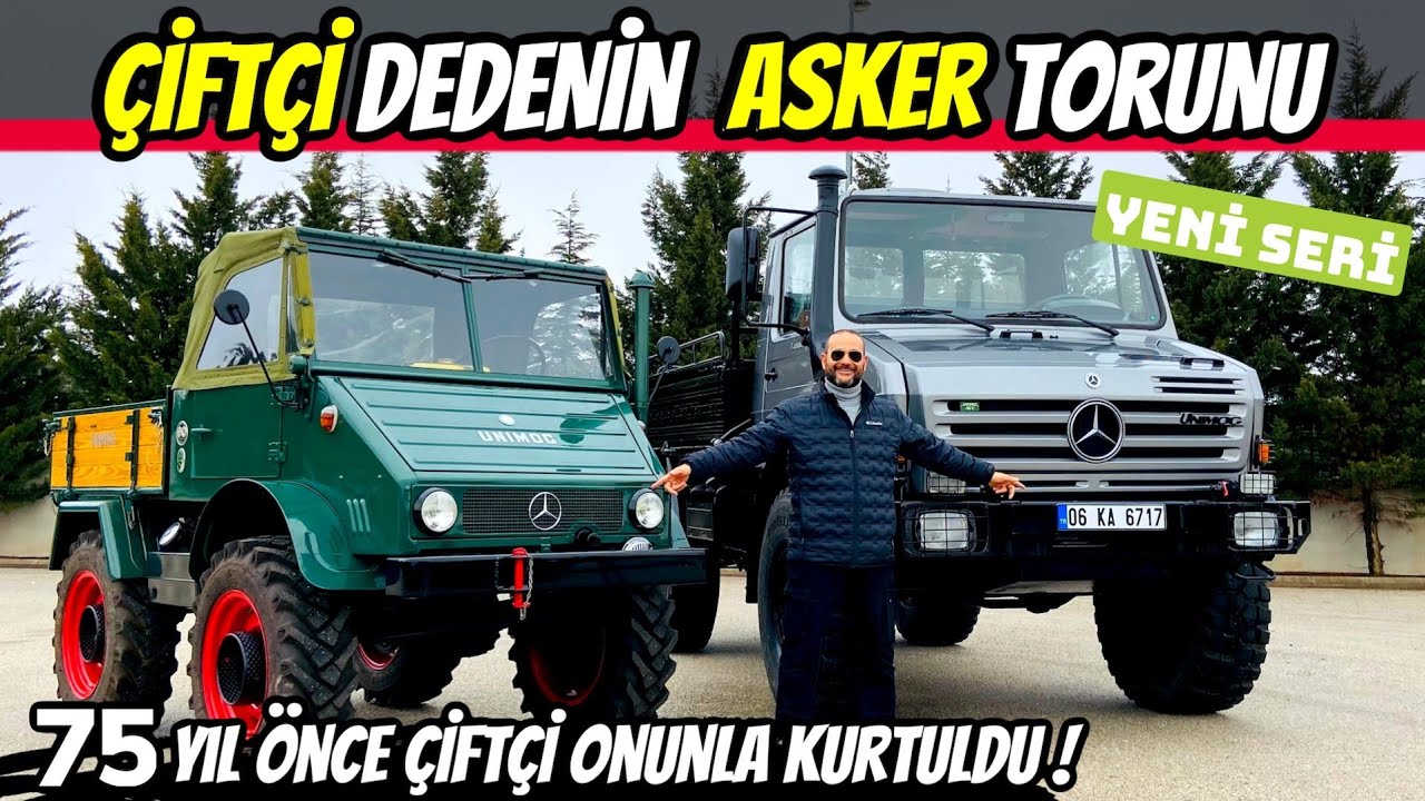 DEDE - TORUN | Yeni Seri |  İlk Unimog vs Unimog U4000