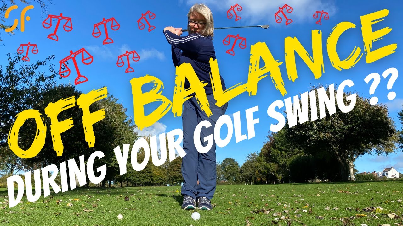Why do i FALL OFF BALANCE after my golf shots??