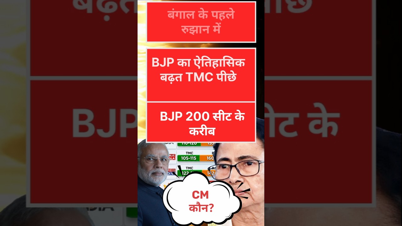 West Bangal Election 2026 Live | Exit Poll Live | BJP Vs TMC | PM modi |Mamta Banerjee #election