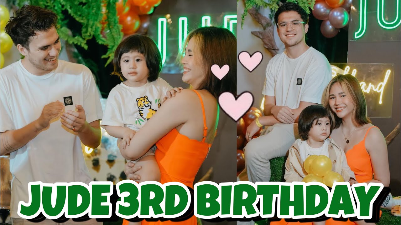 JUDE 3RD BIRTHDAY ❤️ JANELLA SALVADOR & MARKUS PATERSON SOBRANG SWEET! PINASAYA ANG BIRTHDAY NG ANAK
