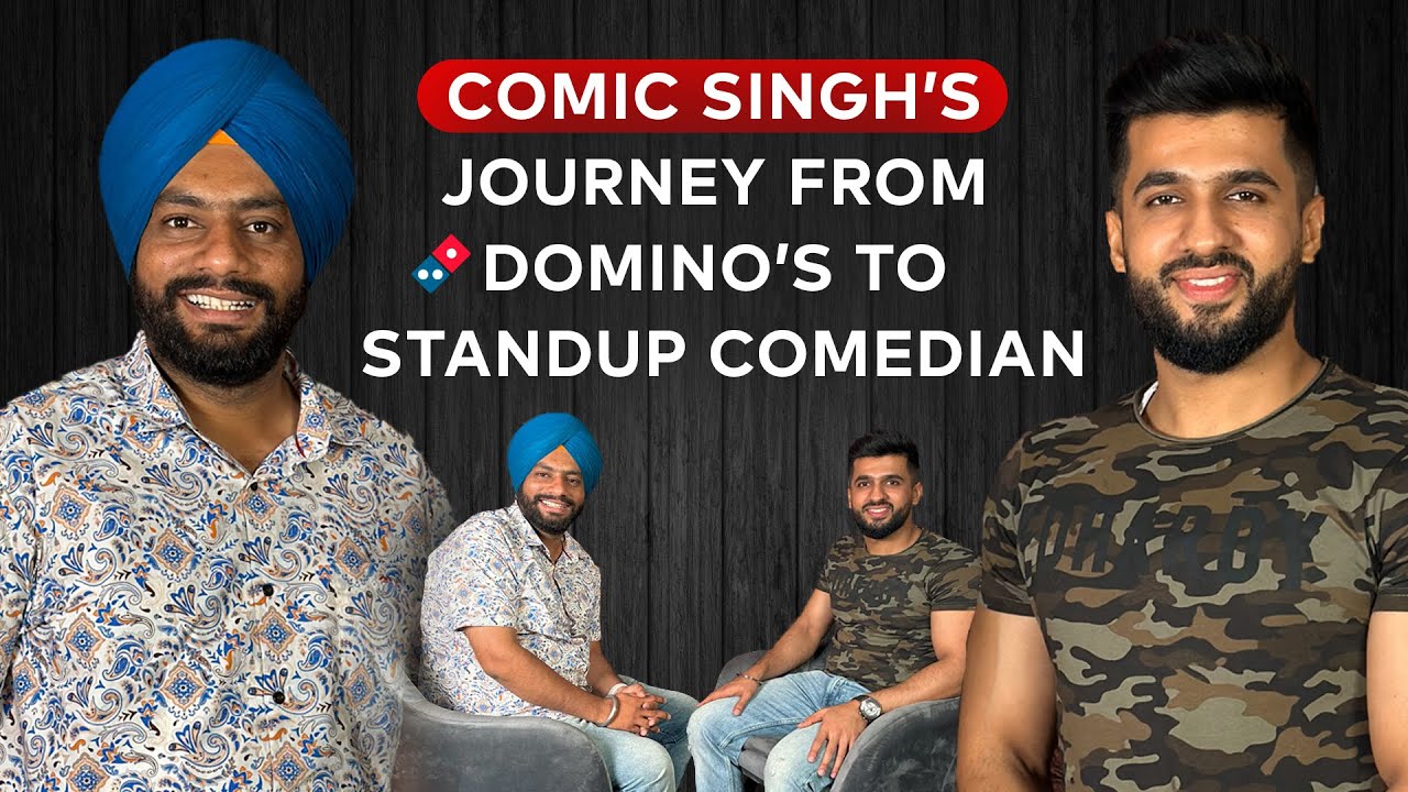 Comic Singh’s Journey from Domino’s to Standup Comedian | Anmol Kwatra