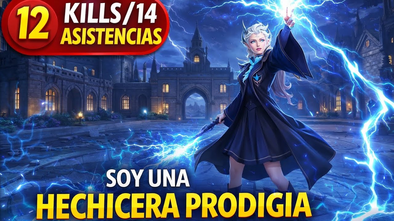 Eudora domina Hogwarts ⚡ MOBILE LEGENDS 