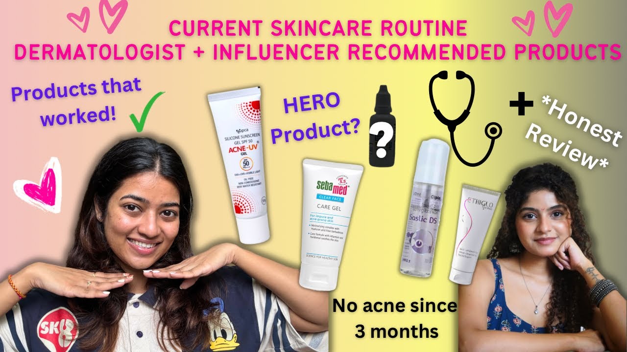 My UPDATED skincare routine|Dermat + Influencer  Recommended Products- Dr Bhaghyashree|Gauri Gajare
