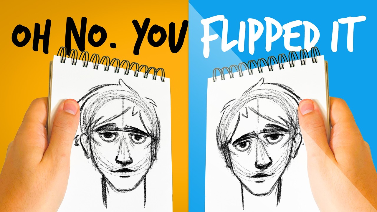 Why are your drawings always slanted?