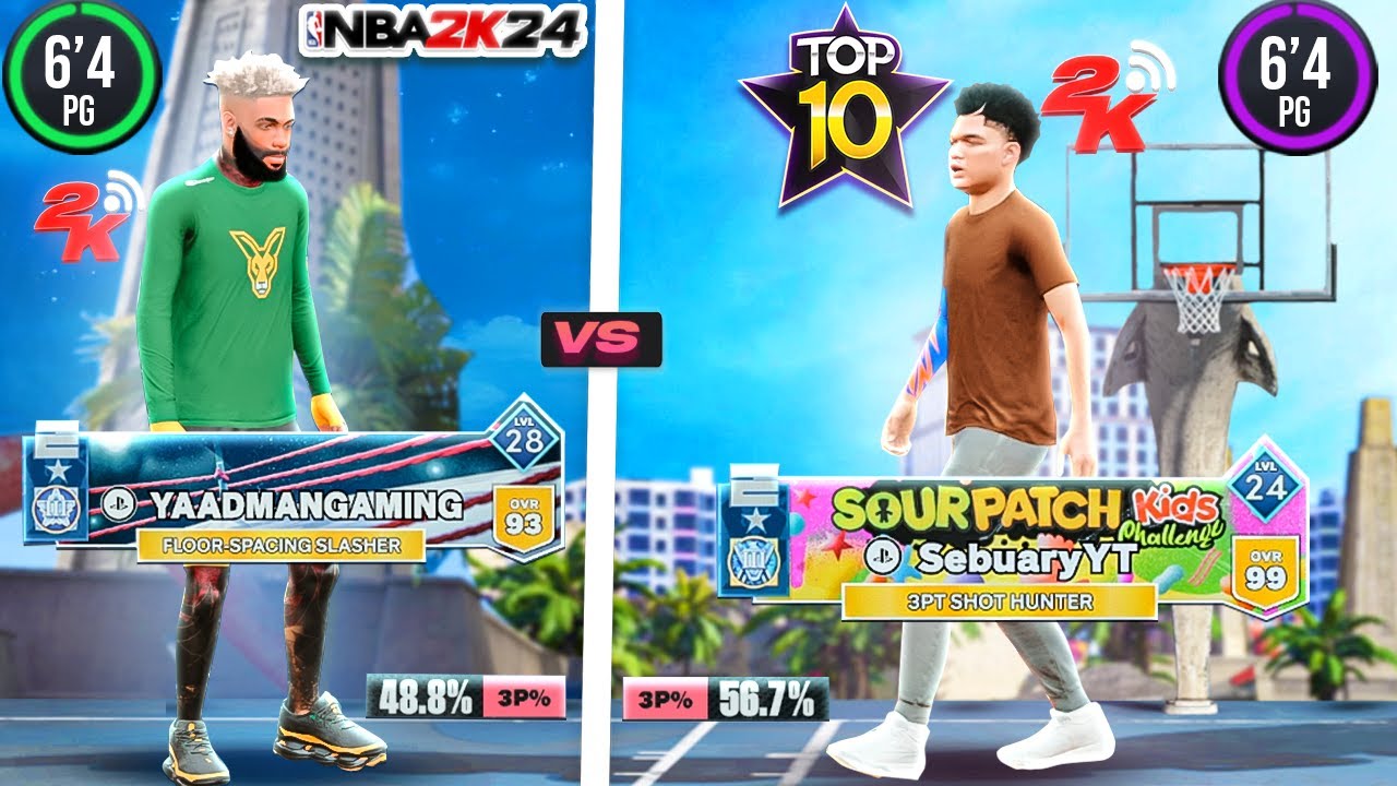 @PrimeSebuary the #1 RANKED rep🤯 vs Yaadman - the 2 BEST META DRIBBLERS face off😱 | NBA 2K24 COMP STAGE