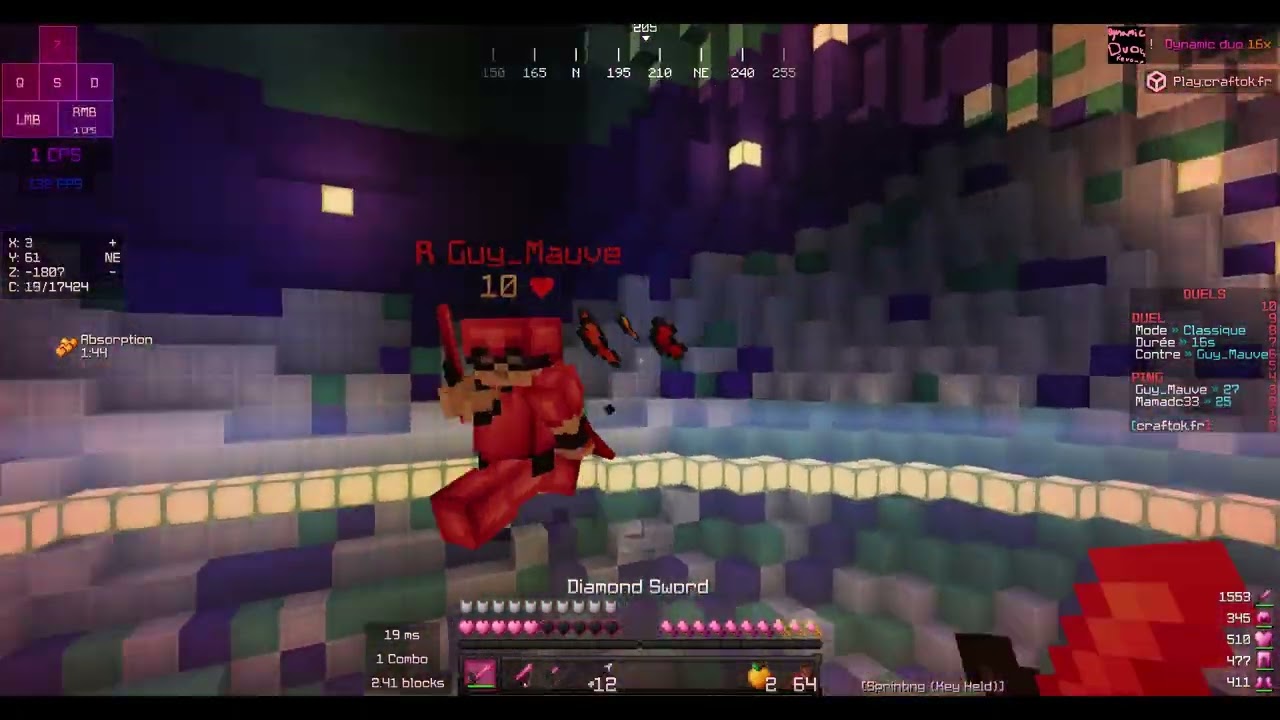 Duel classique ( craftok)