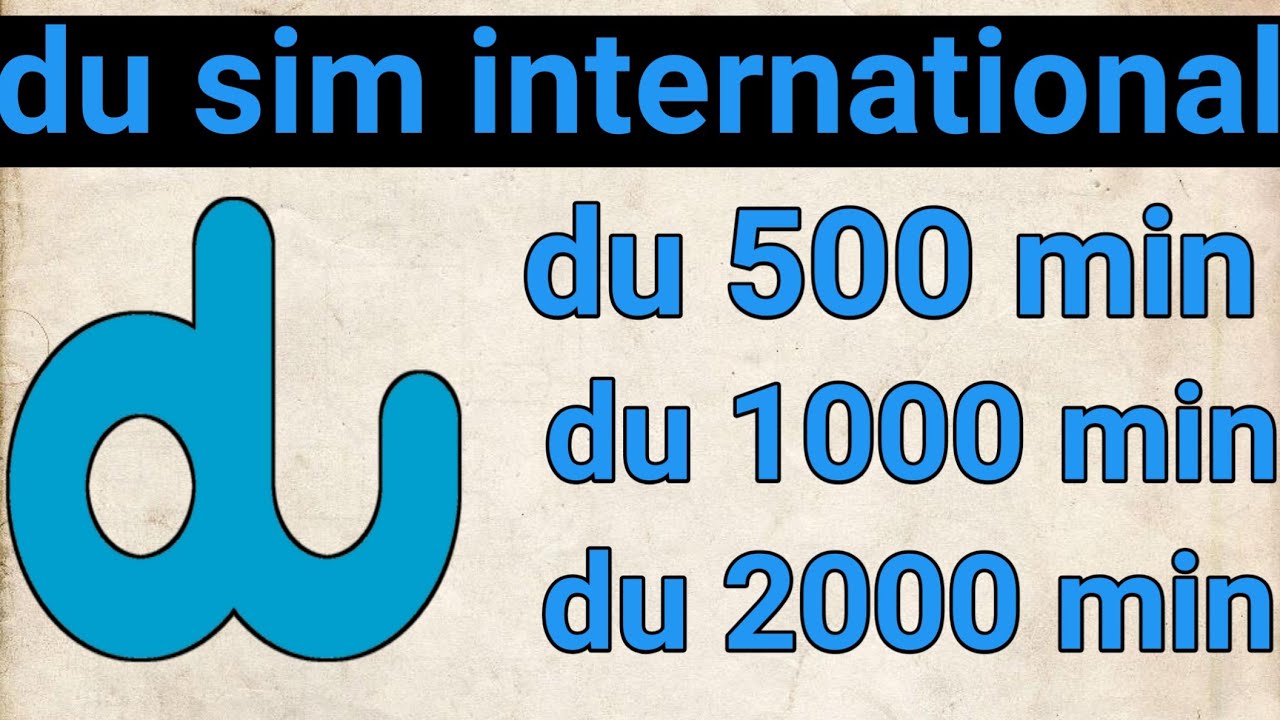 how to activate du international call package offers?