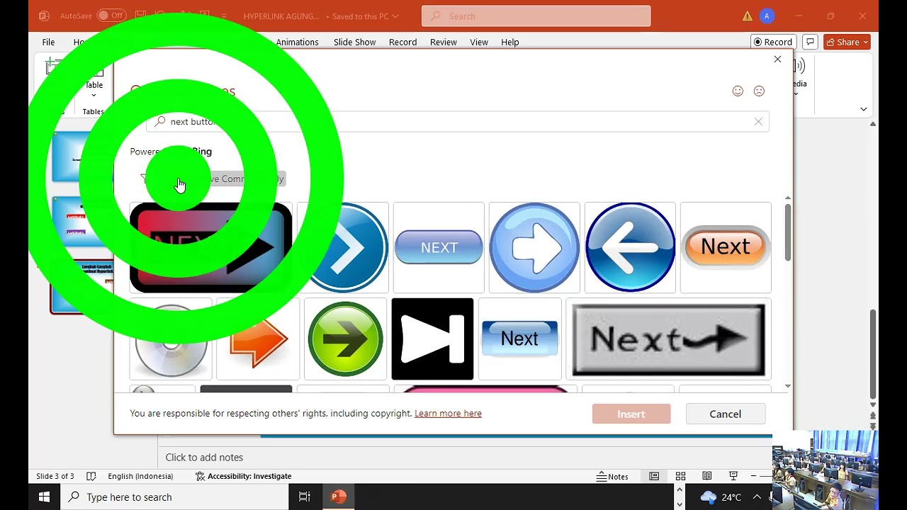 INFORMATIKA SD KELAS 4 || Ms. PowerPoint || HYPERLINK PART 2 || SD Ignatius Slamet Riyadi-Karawang