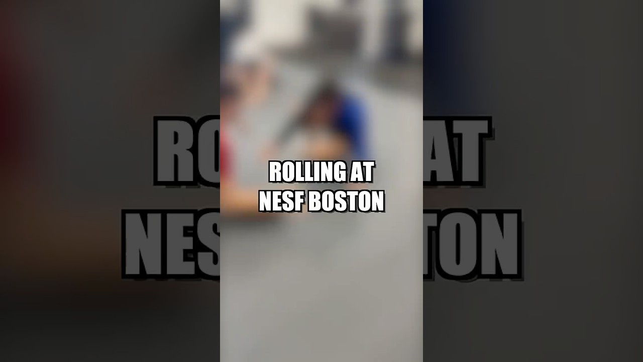 Stylistic Matchup Between Two Blue Belts | Rolling at NESF Boston #bjj #jiujitsu #nogi #grappling