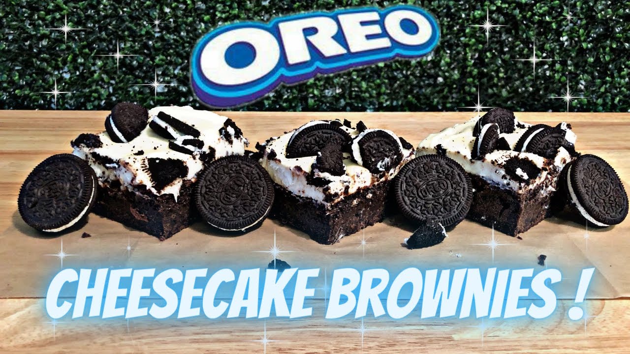 How to make Perfect Oreo Cheesecake Brownies |Fudgy Oreo Cheesecake Brownies| Oreo cookie Recipe