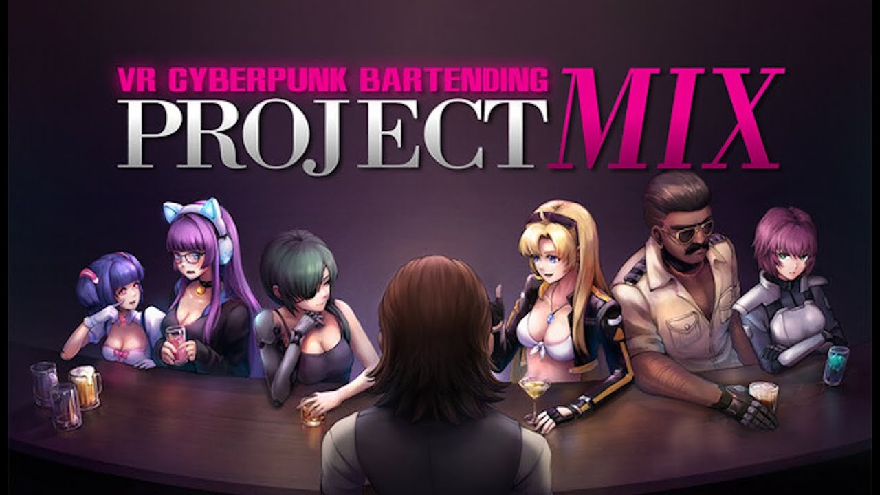 TactiKaj LIVE 🔴 - PROJECT MIX: Cyberpunk VR Bartending
