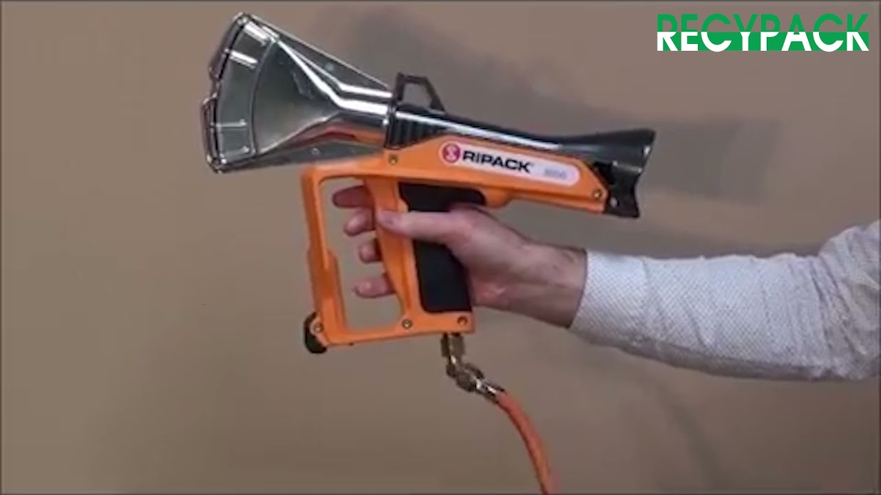 Ripack 3000 shrink gun - Recypack Sustainable Packaging