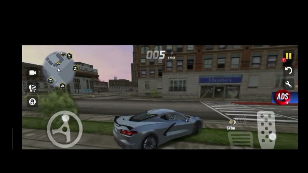 Vídeo de extreme car driving simulator versão nova 