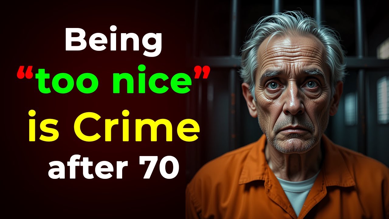 Why Being “too nice” After 70 Can Cost You Your Peace – Don't Make This Mistake | Elderly Wisdom