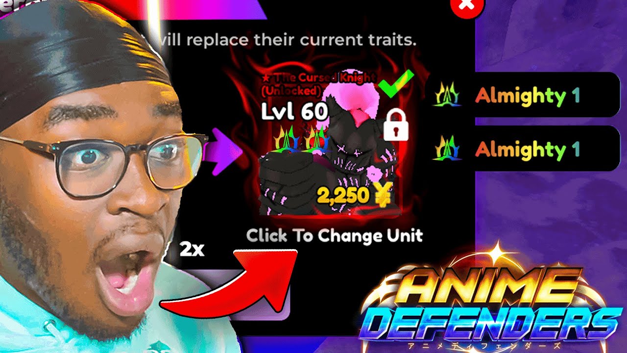 THE LUCKIEST! Anime Defenders UNITS In Update 1
