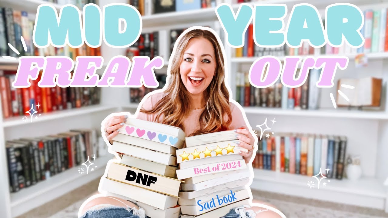 Mid Year Book FREAK OUT Tag! 🩵☀️👏🏻 Let’s talk favorite books & more!📚