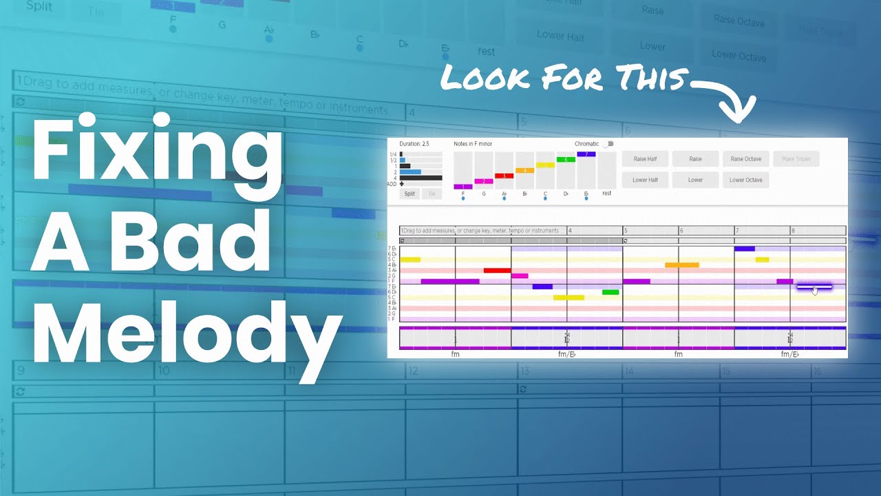 How Do You Fix A Bad Melody? 🎶 || Some Great FREE Music Theory Tools!
