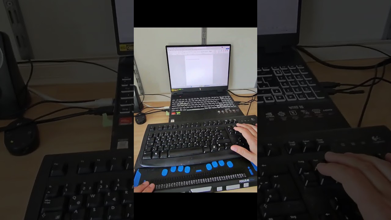 Wie arbeiten Blinde am PC? So klappt's mit Word!