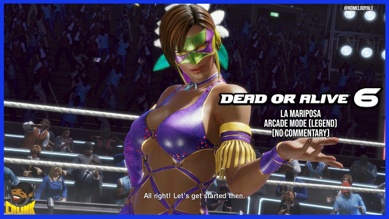 Dead Or Alive 6 Arcade Mode-La Mariposa [Legend] (No Commentary)