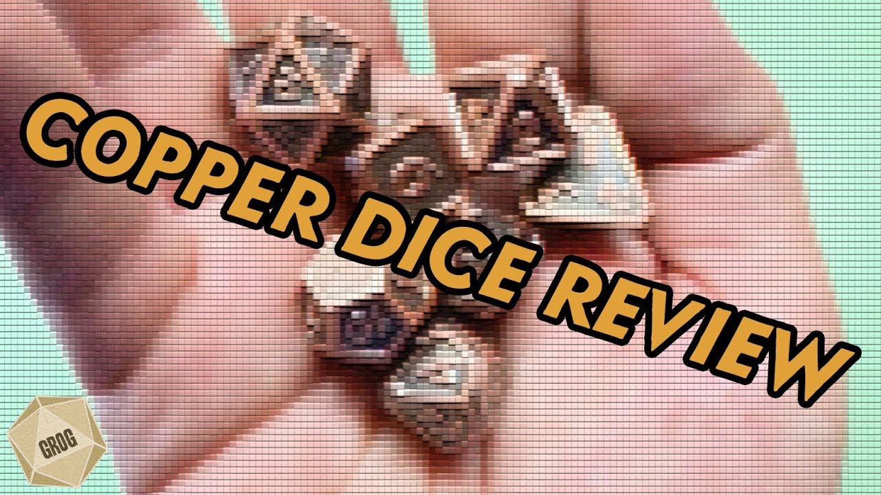 Die Hard Dice Unboxing and Review COPPER METAL DICE