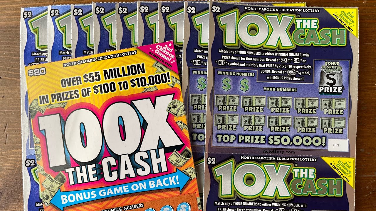 Full Book of NC 10X The Cash Scratch-Offs!💥Part 7💥A Few More Chances For Big Wins!🍀