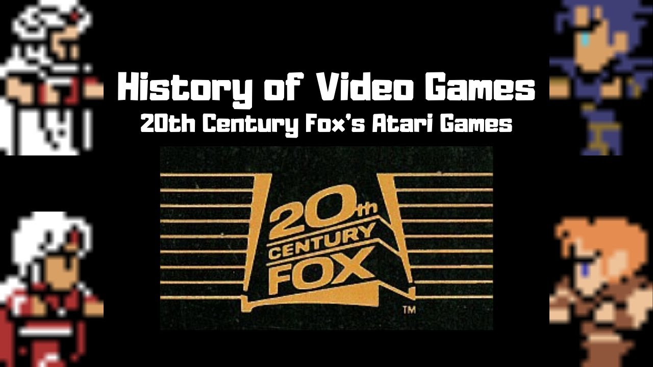 History of Video Games -- 20th Century Fox Atari 2600 games