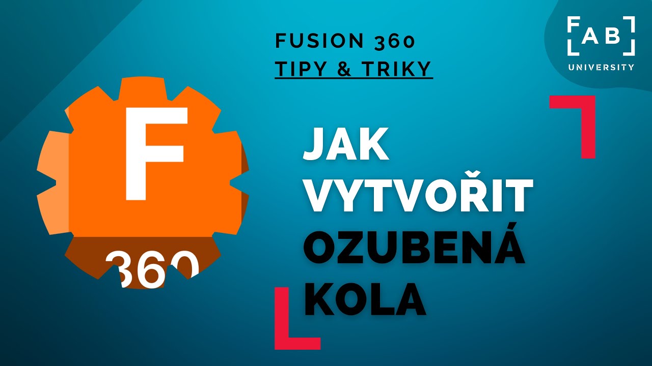 Ozubená kola | 11 Fusion 360: Tipy & triky