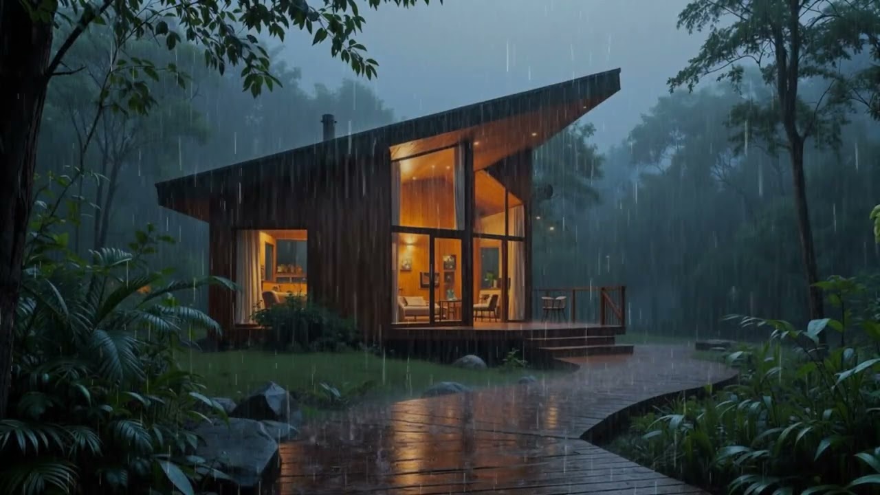 5 Minute Sleep Aid 🌧️ Powerful Rain Sounds | Insomnia Relief & Deep Sleep Relaxation