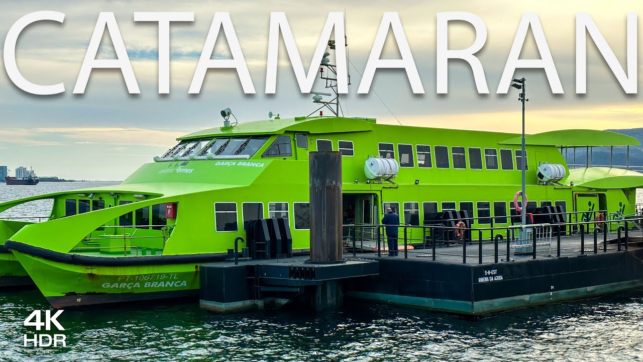 Riding on Catamaran from Setubal to Troia, Portugal 🇵🇹