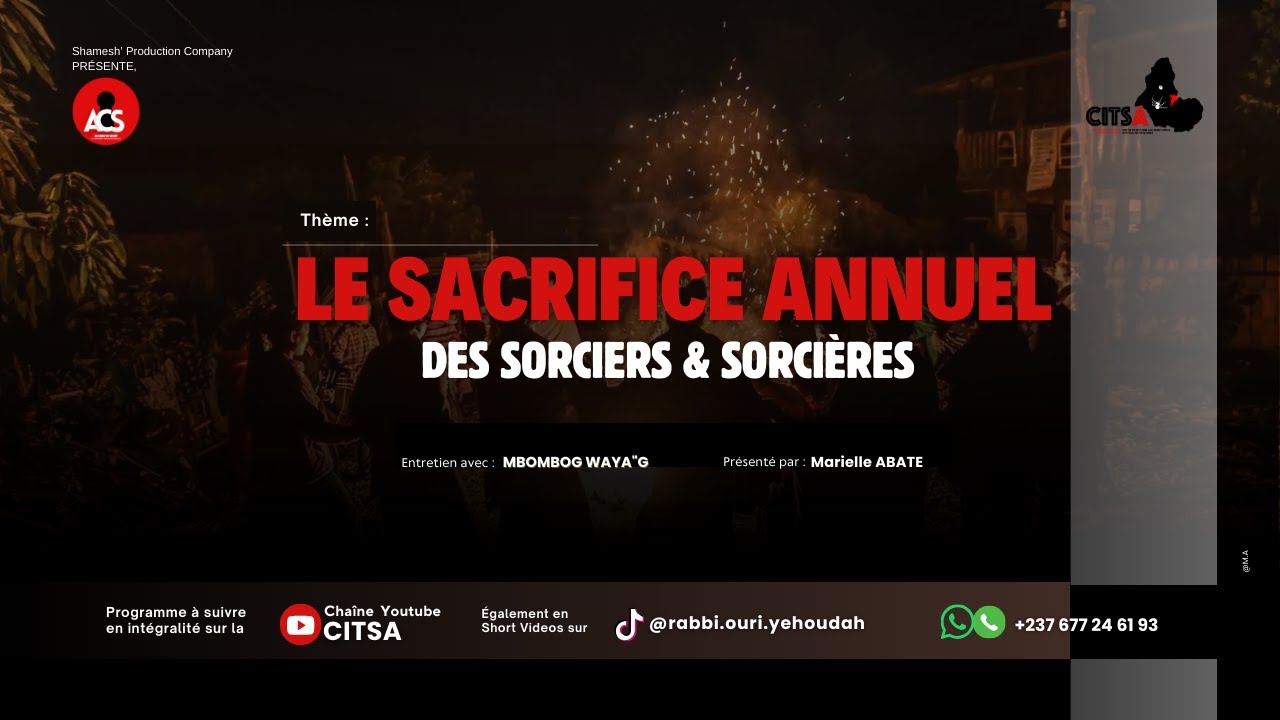 AU COEUR DU SECRET EPI 90 : LE SACRIFICE ANNUEL DES SORCIERS/ SORCIERES AVEC LE MAITRE OURI