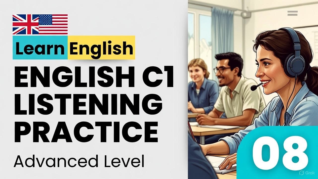 English Listening Practice C1 – Advanced Level